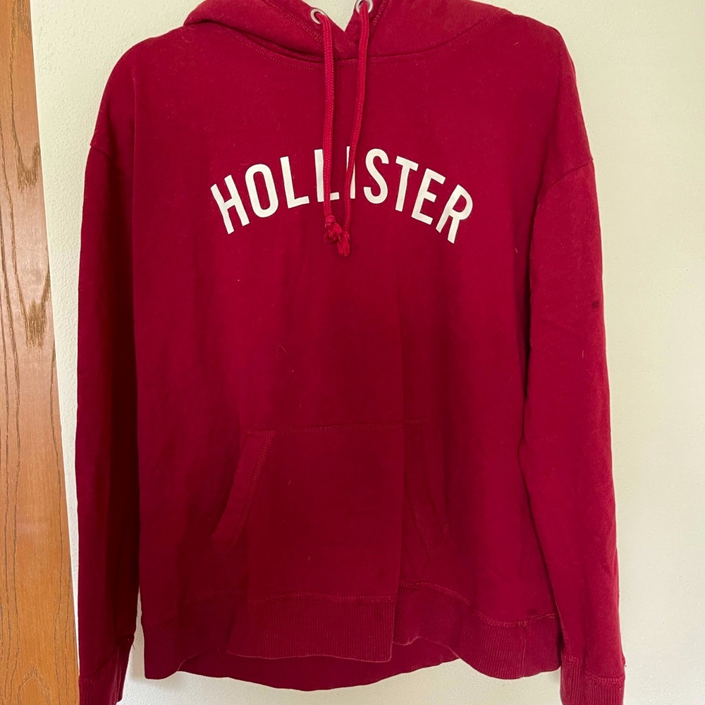 Red sweatshirt